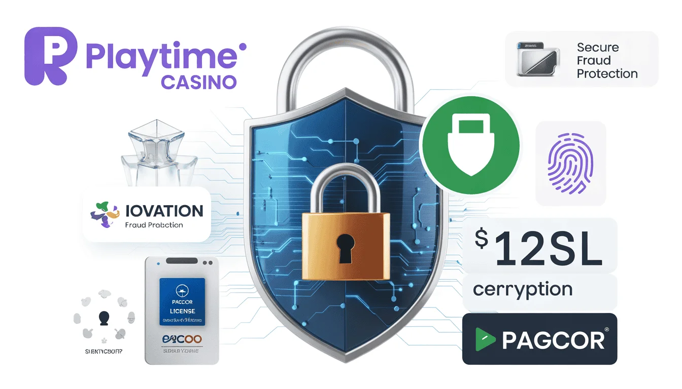 Playtime Gaming app security features including encryption and biometric authentication